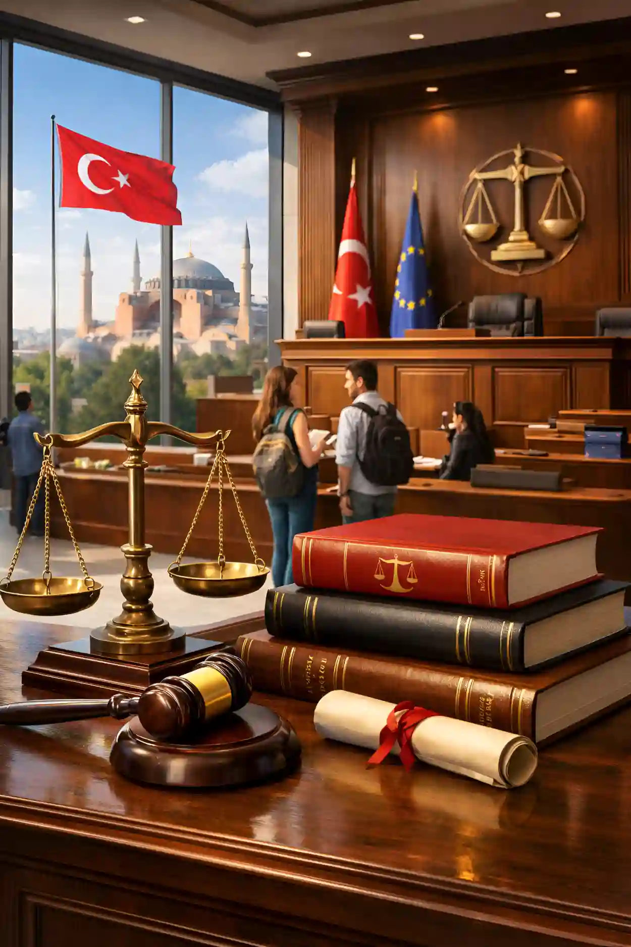 دراسة الحقوق في تركيا بوابتك نحو مستقبل قانوني قوي ومعترف به دوليًا.. مدة الدراسة!