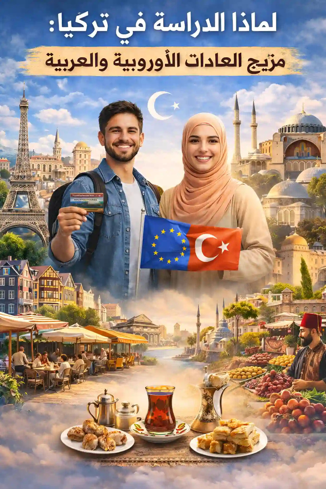 لماذا الدراسة في تركيا: مزيج العادات الأوروبية والعربية